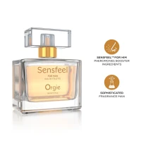 Чоловічі парфуми з феромонами Orgie – Sensfeel for Man (50 мл), цитрусово-деревний аромат — Переглянути зображення 3