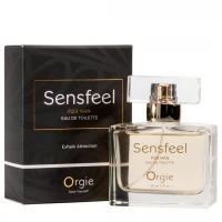 Чоловічі парфуми з феромонами Orgie – Sensfeel for Man (50 мл), цитрусово-деревний аромат — Переглянути зображення 1