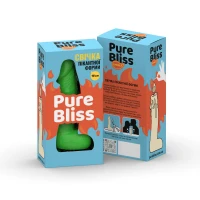 Свічка у вигляді члена Pure Bliss BIG Green 18 см — Просмотреть изображение 7