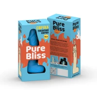 Свічка у вигляді члена Pure Bliss BIG Blue 18 см — Переглянути зображення 6