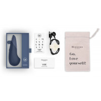 Мини-вибратор Womanizer Vibe Dark Blue, 3 авторежима + 10 уровней интенсивности — Просмотреть изображение 7
