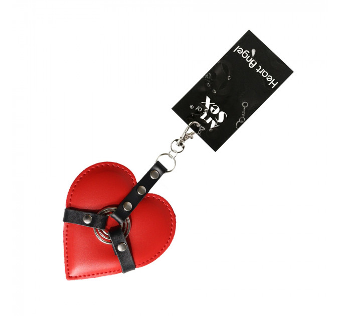 Брелок на карабіні для ключів Art of Heart Angel, Червоний