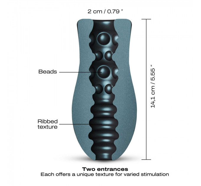 Мастурбатор Dorcel Sili-Cup Dual Sensation