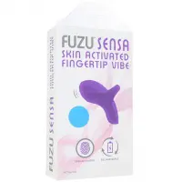 Вібратор на палець FUZU Sensa Skin Activated Fingertip Vibe – Pastel Blue, сенсорне керування, 8 режимів — Просмотреть изображение 6