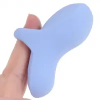 Вібратор на палець FUZU Sensa Skin Activated Fingertip Vibe – Pastel Blue, сенсорне керування, 8 режимів — Просмотреть изображение 1