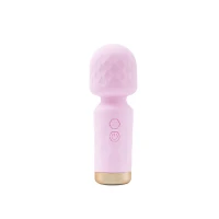 Вібромасажер M’Lady Mini Vibrating Wand Pink — Переглянути зображення 1