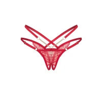 Трусики Obsessive Matildea crotchless thong L/XL — Переглянути зображення 2