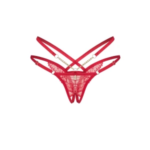 Трусики Obsessive Matildea crotchless thong L/XL