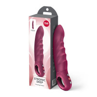 Пульсатор Fun Factory Stronic Deep, Wine Red, 8 режимов работы, перезаряжаемый — Просмотреть изображение 10