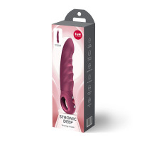 Пульсатор Fun Factory Stronic Deep, Wine Red, 8 режимов работы, перезаряжаемый — Просмотреть изображение 11