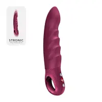 Пульсатор Fun Factory Stronic Deep, Wine Red, 8 режимів роботи, перезаряджуваний — Переглянути зображення 1