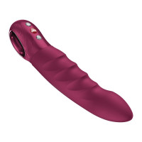 Пульсатор Fun Factory Stronic Deep, Wine Red, 8 режимов работы, перезаряжаемый — Просмотреть изображение 3
