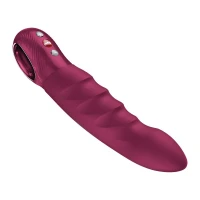 Пульсатор Fun Factory Stronic Deep, Wine Red, 8 режимів роботи, перезаряджуваний — Переглянути зображення 4