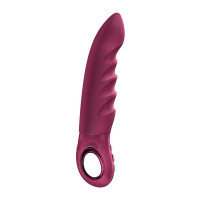 Пульсатор Fun Factory Stronic Deep, Wine Red, 8 режимов работы, перезаряжаемый — Просмотреть изображение 5