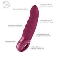 Пульсатор Fun Factory Stronic Deep, Wine Red, 8 режимов работы, перезаряжаемый — Просмотреть изображение 9