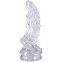 Фентезійний фалоімітатор Doc Johnson Crystal Jellies - Invader Dong 8.5 Inch - Clear — Просмотреть изображение 2