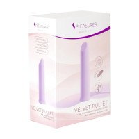 Вибропуля S Pleasures Velvet Bullet Candy Purple — Просмотреть изображение 3