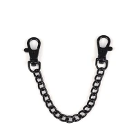 Поножі Liebe Seele Flower Rhythm - Black and Red Leather Flowers Hand Cuffs — Переглянути зображення 4