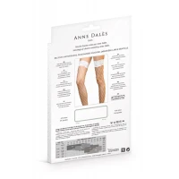 Панчохи в крупну сітку Anne De Ales ERICA T4 White — Переглянути зображення 3