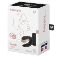 Смарт-вибратор для пар Satisfyer Double Love (Black) (мятая упаковка!!!) — Просмотреть изображение 8