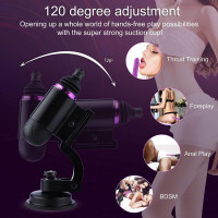 Міні секс-машина Hismith Mini Capsule Sex-Machine with Strong Suction Cup  (м'ята паковання!!!) — Переглянути зображення 5