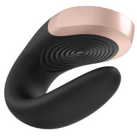 Смарт-вибратор для пар Satisfyer Double Love (Black) (мятая упаковка!!!) — Просмотреть изображение 7