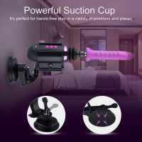 Міні секс-машина Hismith Mini Capsule Sex-Machine with Strong Suction Cup  (м'ята паковання!!!) — Переглянути зображення 8