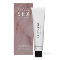 Анальний гель-змазка Bijoux Indiscrets Slow Sex Anal play gel (пом'яті паковання та тюбик!!!) — Переглянути зображення 1