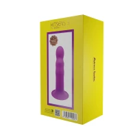 Дилдо з присоскою Adrien Lastic Hitsens 3 Purple, відмінно для страпона, діам. 4,1см, довжина 18,2см — Переглянути зображення 7