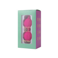 Вагінальні кульки Adrien Lastic Geisha Lastic Balls Mini Magenta (S), діаметр 3,4 см, вага 85 г — Просмотреть изображение 3