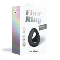 Эрекционное кольцо двойное Love To Love FLUX RING - BLACK ONYX — Просмотреть изображение 7