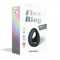 Ерекційне кільце подвійне Love To Love FLUX RING - BLACK ONYX — Переглянути зображення 7