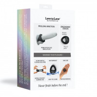 Эрекционное кольцо двойное Love To Love FLUX RING - BLACK ONYX — Просмотреть изображение 8