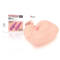 Мастурбатор-вагіна двошаровий Kokos Adarashi -3 Double Layer — Переглянути зображення 8