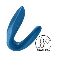 Вібратор для пар Satisfyer Double Whale з двома моторчиками — Переглянути зображення 1