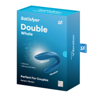 Вибратор для пар Satisfyer Double Whale с двумя моторчиками