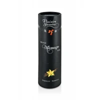 Масажна олія Plaisirs Secrets Vanilla (59 мл) з афродизіаками, їстівна, подарункове паковання — Переглянути зображення 4