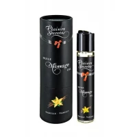 Масажна олія Plaisirs Secrets Vanilla (59 мл) з афродизіаками, їстівна, подарункове паковання — Переглянути зображення 1