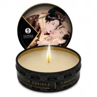 Масажна свічка Shunga Mini Massage Candle – Intoxicating Chocolate (30 мл) з афродизіаками — Просмотреть изображение 1