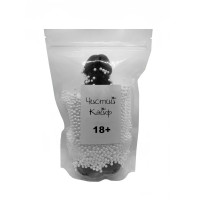 Крафтовое мыло-член с присоской Чистий Кайф Black size XL, натуральное