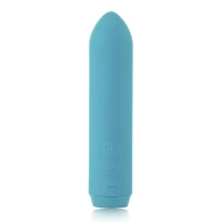 Мінівібратор Je Joue - Classic Bullet Vibrator Teal з глибокою вібрацією і фіксацією на палець  + подарунок косметичка — Просмотреть изображение 3