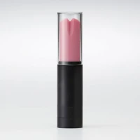 Вібратор-помада IROHA STICK Black, плавне збільшення потужності — Переглянути зображення 2