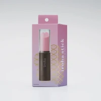 Вібратор-помада IROHA STICK Black, плавне збільшення потужності — Переглянути зображення 5