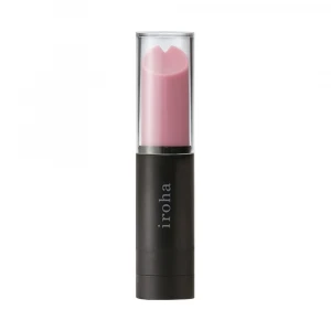 Вібратор-помада IROHA STICK Black, плавне збільшення потужності