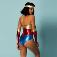 Еротичний рольовий костюм &quot;Wonder Woman&quot; One Size — Переглянути зображення 2