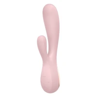 Смарт вібратор-кролик Satisfyer Mono Flex Mauve, 2 мотори, керування через інтернет — Просмотреть изображение 2