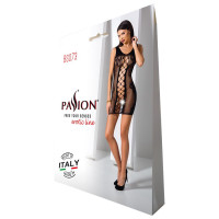 Відверта сукня-сітка Passion BS073 black — Переглянути зображення 7