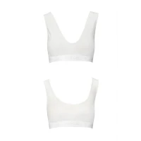 Спортивний топ з еластичної бавовни Passion PS005 TOP XL, white — Переглянути зображення 5
