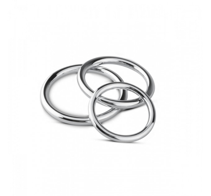 Набір ерекційних кілець Sinner Gear Unbendable – Cock/Ball Ring & Glans Ring Set