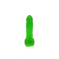 Мило у формі пеніса Чистий Кайф Green size S, крафтове мило-член, натуральне — Просмотреть изображение 2